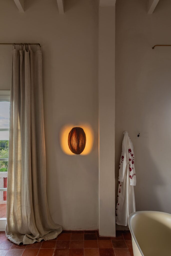 lámparas cuero vegetal calidez sofisticación Couro Shell