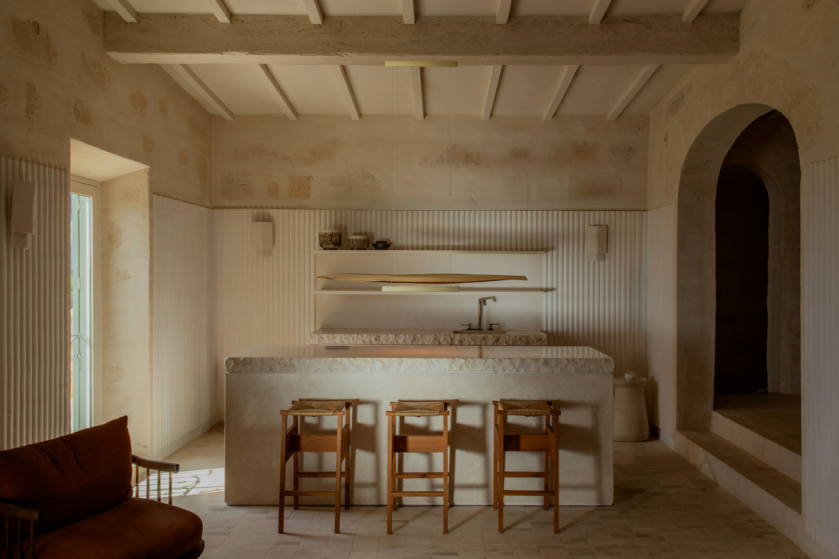 lámpara de suspensión pendant lamp Equilibri Let's Pause Lámpara colgante de hoja de palmera Palm Leaf Pendant Lamp