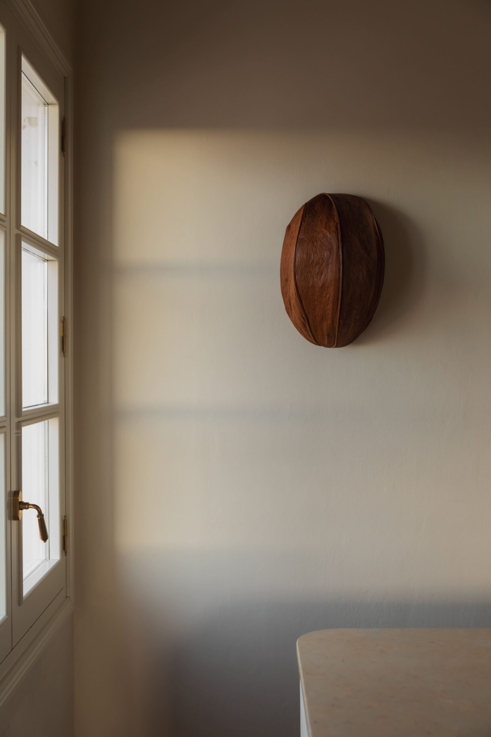 lámparas cuero vegetal calidez sofisticación