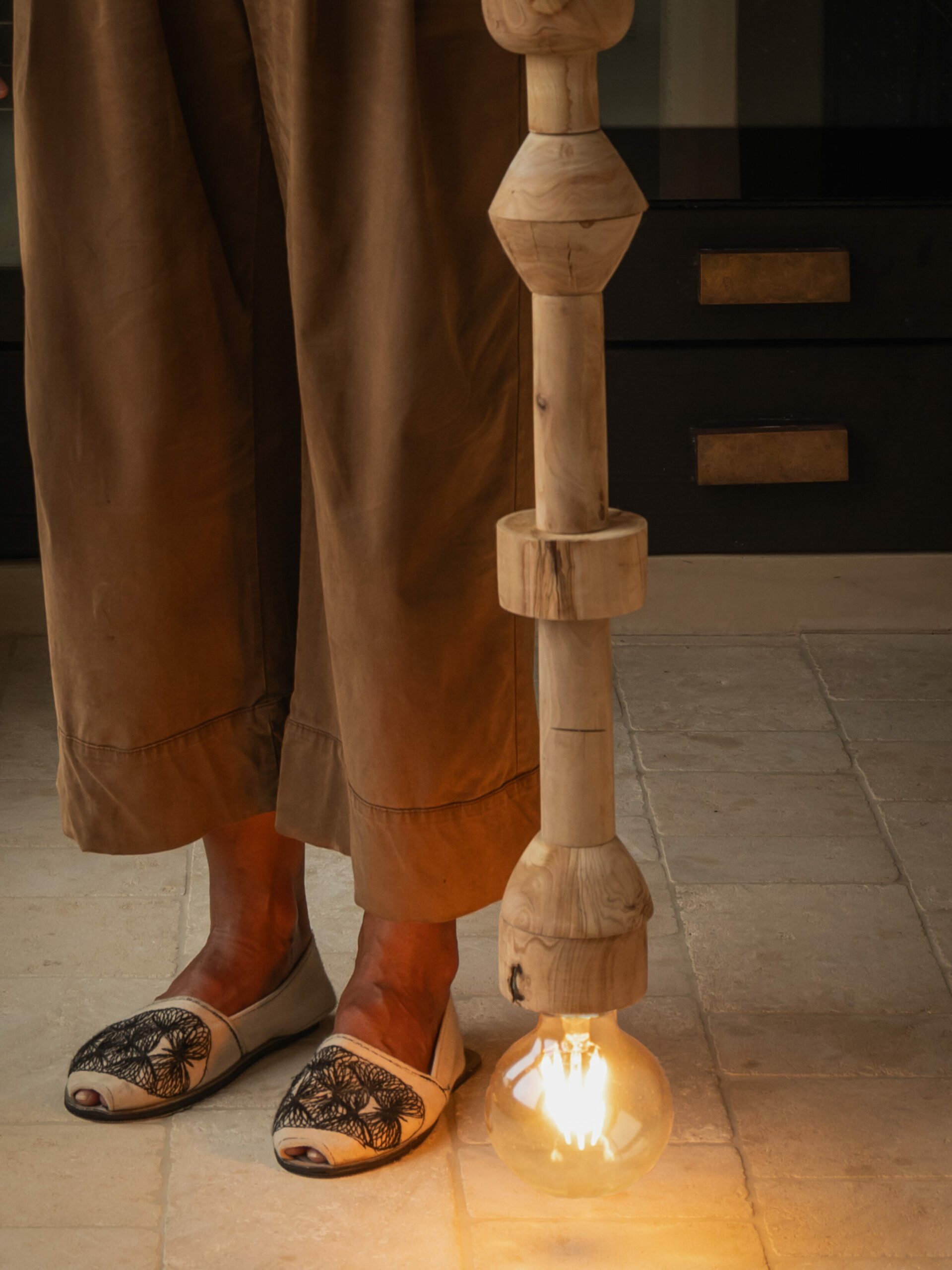 Lámpara Conti Lamp olivo olive- Let's Pause