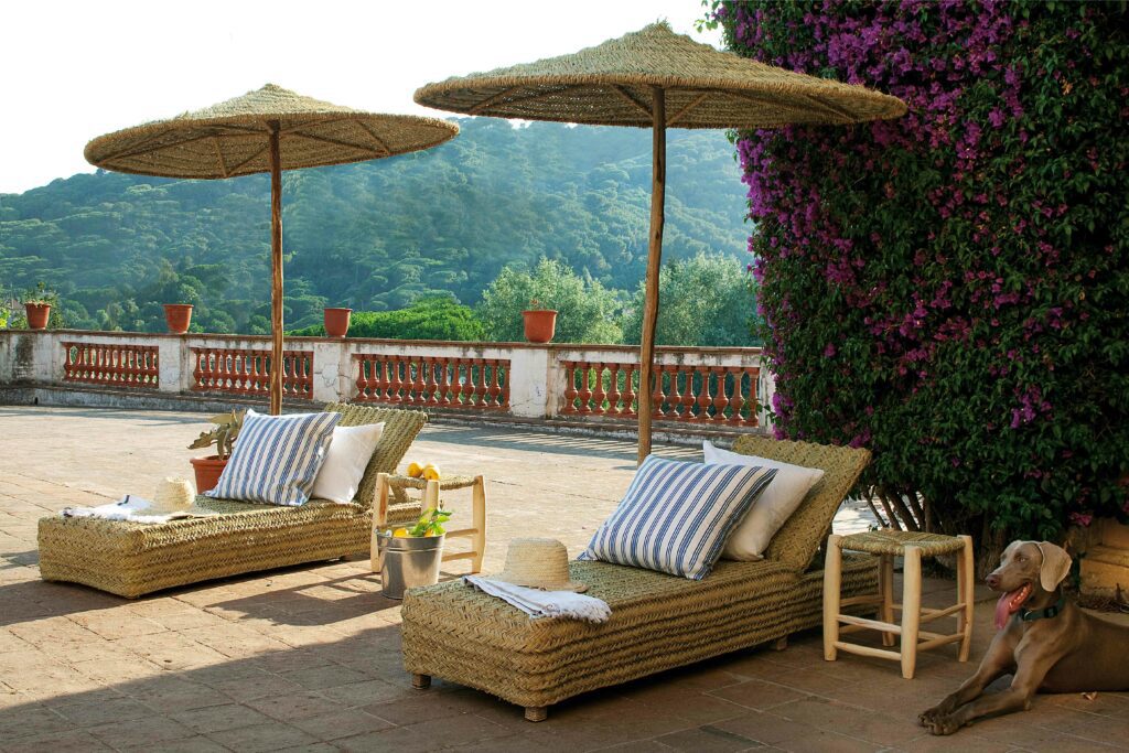 Calaluna tumbona sunbed esparto Let's Pause