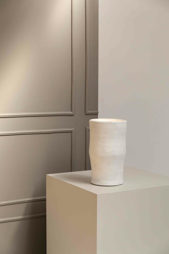 Linosa lámpara suelo barro clay floor lamp exterior outdoor lestpause
