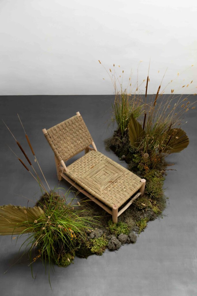 Amoreira tumbona sunbed cuerda de hoja de palma palm leaf rope Let's Pause