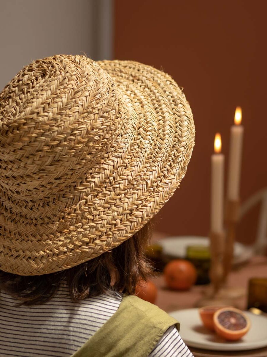 Sombrero turqueta hat Let's Pause